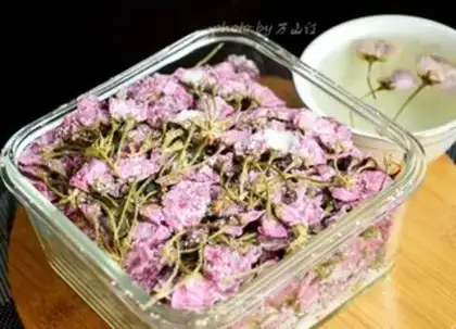 Make Salted cherry blossoms step 12
