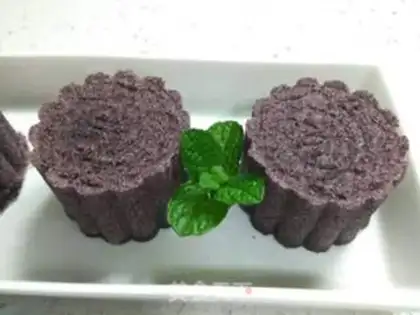 Make Black rose rice cake step 4
