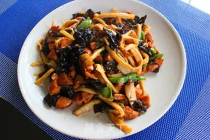 Make Fish apricot mushroom step 8