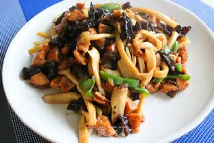 Make Fish apricot mushroom step 9