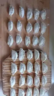 Make Plum dumplings step 5