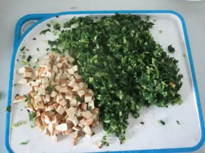 Make Maran Bean Dry Greens step 3