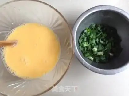 Make Egg sausage powder step 3