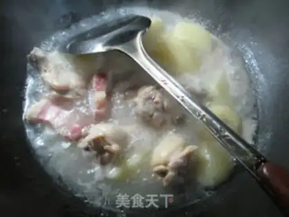 Make Egg sausage powder step 6