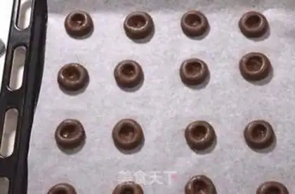 Make Chocolate cookies step 6