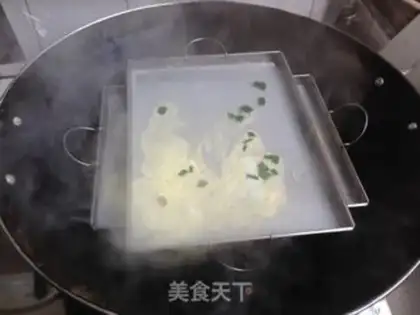 Make Egg sausage powder step 7