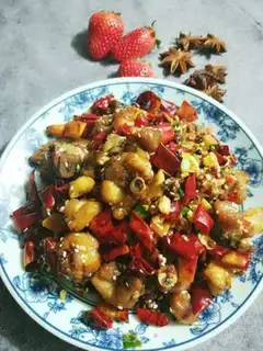 Make Spicy chicken step 8