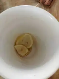 Make Lemon tea step 3