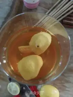 Make Lemon tea step 4