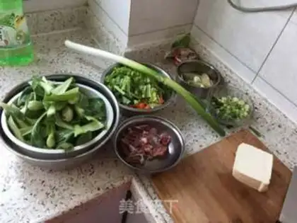 Make Lamb rice step 0