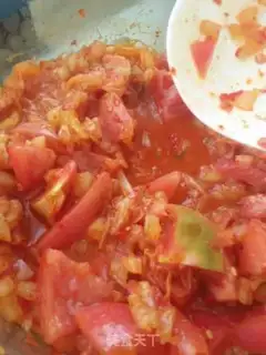 Make Hot cabbage tofu pot step 4