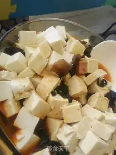 Make Hot cabbage tofu pot step 5