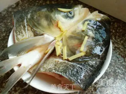 Make Soy pepperfish head step 3