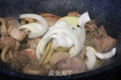Make A duck of mushroom squid step 4