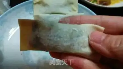 Make Mini Spring Roll step 9