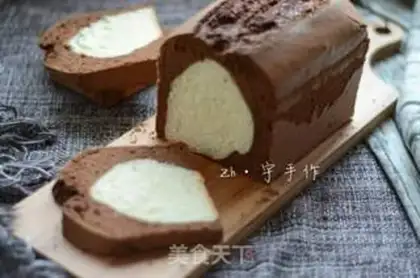 Make Black diamond toast cake step 18