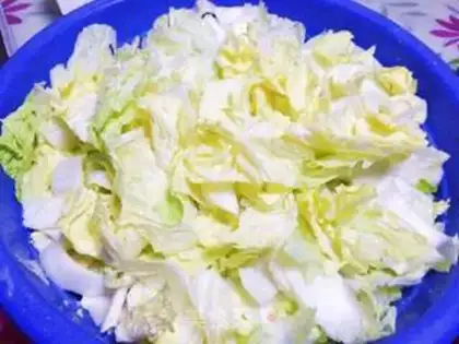 Make Quick sauerkraut step 0