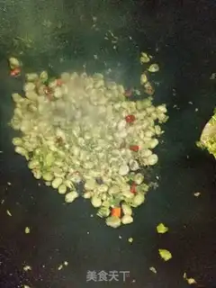Make Scrambled beans step 6