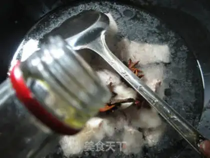 Make Soup chickens burn flowers step 4
