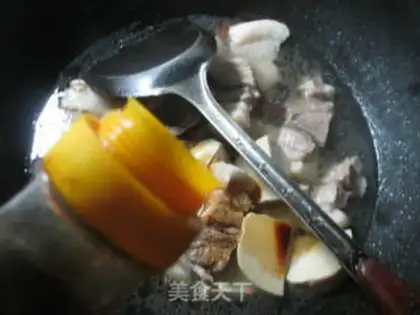 Make Soup chickens burn flowers step 7
