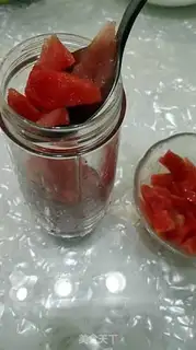 Make Fresh watermelon juice step 2
