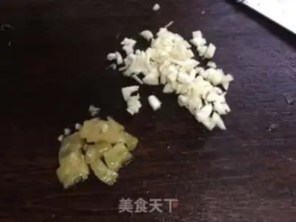 Make Plumbing peanut rice step 4