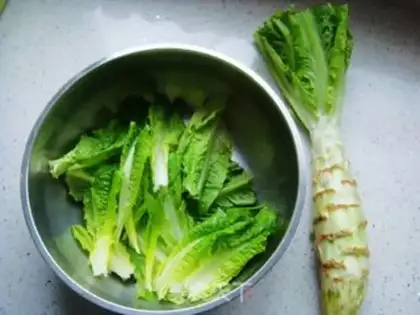 Make Garlic leaves step 0