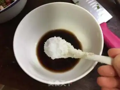 Make Plumbing peanut rice step 5