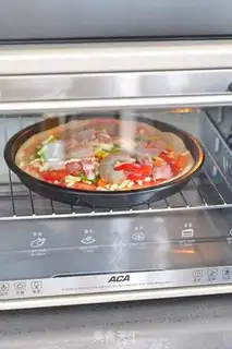 Make Shrimp bacon pizza step 7