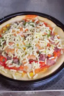 Make Shrimp bacon pizza step 8