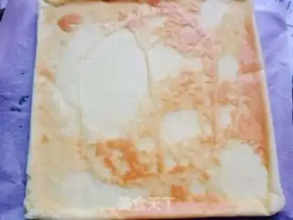 Make Net red bean cake box step 17