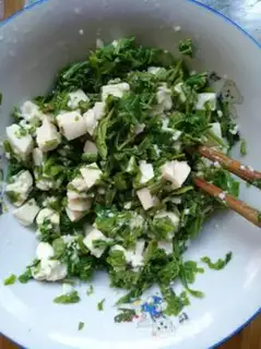 Make The sprouts and the tofu step 4