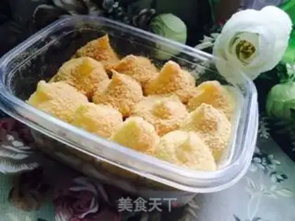 Make Net red bean cake box step 23
