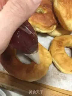 Make Strawberry sauce for a donut step 12