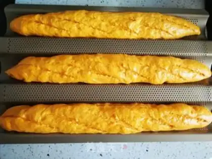 Make Sakura bar bread step 16