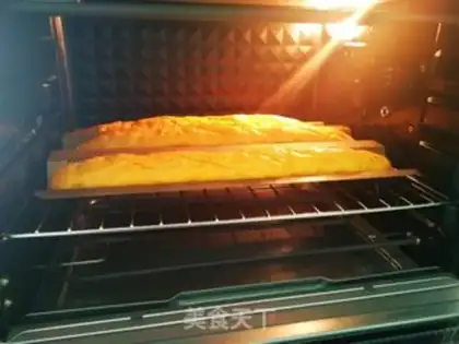 Make Sakura bar bread step 17