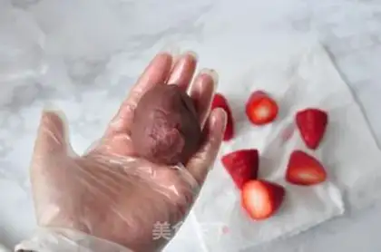Make Strawberry Dafu step 10