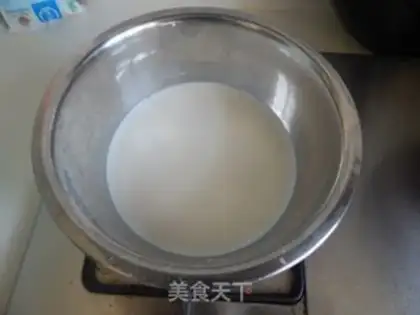 Make Milk pudding step 3