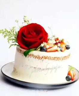 Make Flower cake step 14