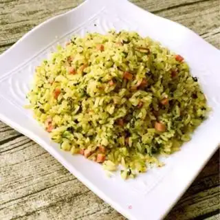 Make Sodium and egg fried rice step 7