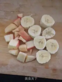 Make Fruit porridge step 1