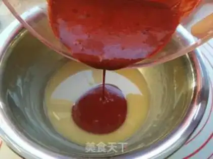 Make Red velvet cake rolls step 7