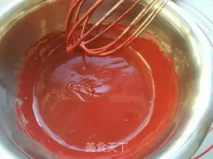 Make Red velvet cake rolls step 8
