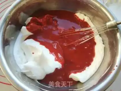 Make Red velvet cake rolls step 16