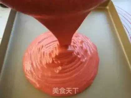 Make Red velvet cake rolls step 18