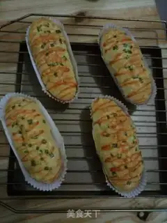 Make Meat pine cheese salad bread step 14