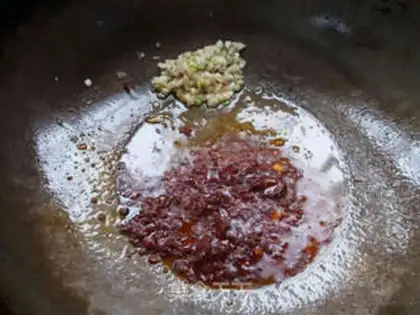 Make Meat and tofu step 4