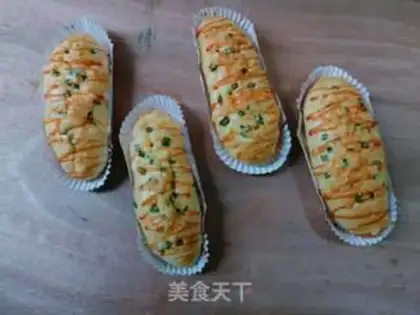 Make Meat pine cheese salad bread step 16