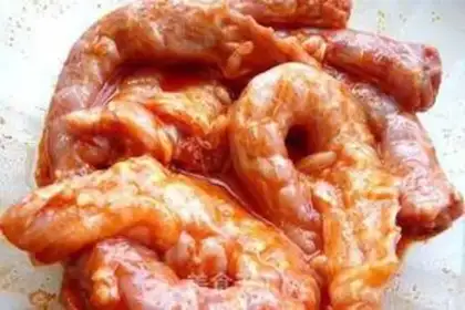 Make Chicken neck step 0