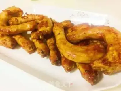 Make Chicken neck step 4